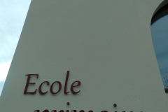 Enseigne découpe laser 2