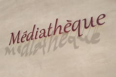 Enseigne découpe laser