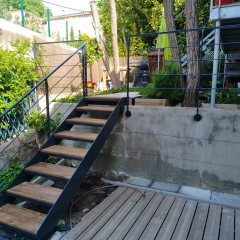 Escalier accès terrasse