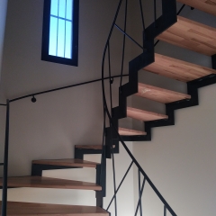 Escalier crénelé