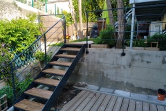 Escalier accès terrasse