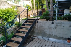 Escalier accès terrasse Escalier accès terrasse
