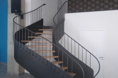 Escalier grand café Roujan Escalier grand café Roujan