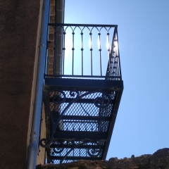 Balcon fer forgé