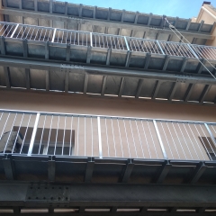 Garde-corps galvanisés