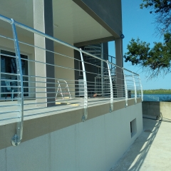 Garde-corps pont de bateau