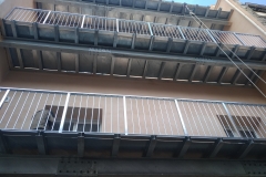 Garde-corps galvanisés