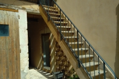 Rampe accès mezzanine