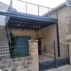 Charpente terrasse