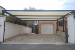 Grand abri voiture