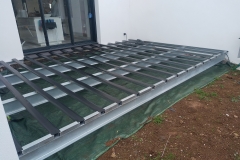 Terrasse bois ossature métallique