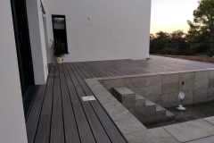 Terrasse composite ossature métallique 2