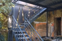 Terrasse métallique