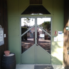 Porte caveau